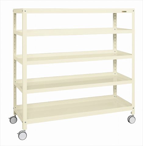 スーパーキャスターラック(双輪エラストマー車) SPR-2225RDI 025212 ※法人向け 個人宅配送不可