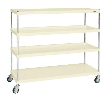 ニューCSパールキャスターラック(ゴム車) CSPRA-1214RI 028398 ※法人向け 個人宅配送不可