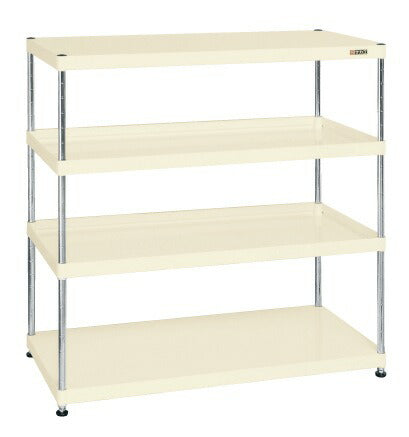 ニューCSパールラック(均等耐荷重75kg/段・4段タイプ) CSPRA-1124I 028445 ※法人向け 個人宅配送不可