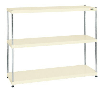 ニューCSパールラック(均等耐荷重75kg/段・3段タイプ) CSPRA-1213I 028454 ※法人向け 個人宅配送不可