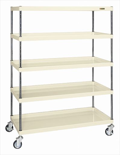 ニューCSパールキャスターラック(ゴム車) CSPRA-2125RI 028579 ※法人向け 個人宅配送不可