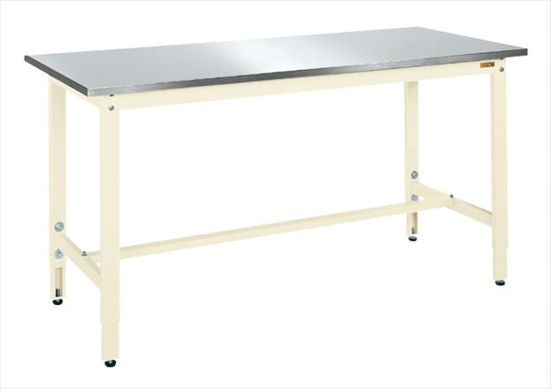 軽量高さ調整作業台TKK8タイプ(ステンレス天板仕様) TKK8-096SU4NI 039845 ※法人向け 個人宅配送不可