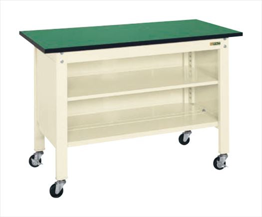 軽量一人用作業台移動式(改正RoHS10物質対応) CPBE-126TI 040684 ※法人向け 個人宅配送不可