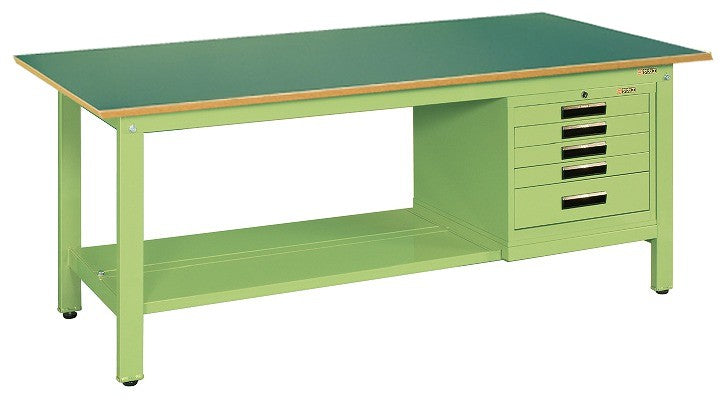 軽量作業台KKタイプ(SVEキャビネット付) KK-69FSVE5 041556 ※法人向け 個人宅配送不可