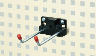 【要送料】 パネル共用 オプションロングフック(2本掛け・大) SFN-22B 045695 ※法人向け 個人宅配送不可