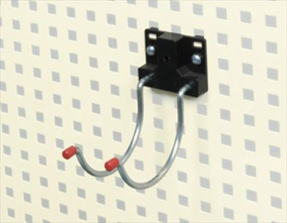 【要送料】 パネル共用 オプションアールフック(2本掛け・大) SFN-25B 045704 ※法人向け 個人宅配送不可