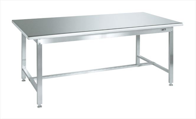 ステンレス作業台 H740mm(天板R付・SUS430) SUS4-187R 081895 ※法人向け 個人宅配送不可