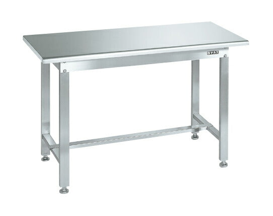 ステンレス作業台 H740mm(天板R付・SUS304) SUS3-127R 081898 ※法人向け 個人宅配送不可