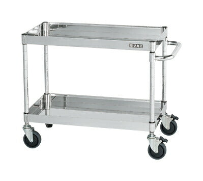 ステンレスCSパールワゴン(ダブルストッパーキャスター仕様) CSP3-7562DSE 083628 ※法人向け 個人宅配送不可