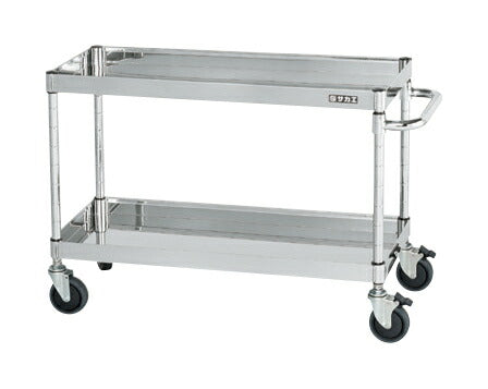 ステンレスCSパールワゴン(ダブルストッパーキャスター仕様) CSP3-9062DSE 083629 ※法人向け 個人宅配送不可