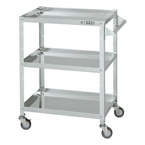 ステンレススペシャルワゴン(移動式)SUS430 SR4-64803TNU 084320 ※法人向け 個人宅配送不可