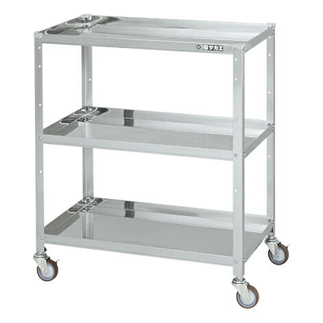 ステンレススペシャルワゴン(移動式)SUS430 SR4-7583NU 084328 ※法人向け 個人宅配送不可