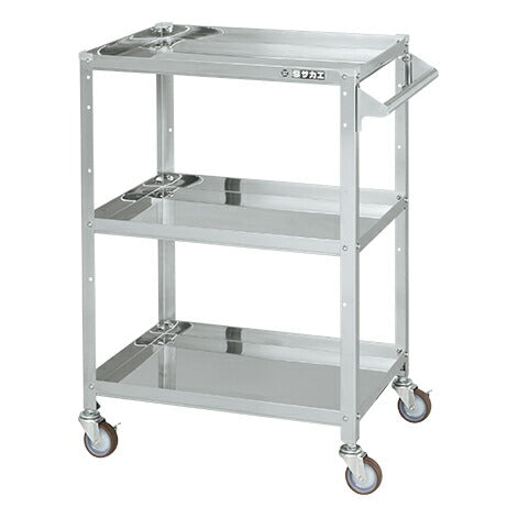 ステンレススペシャルワゴン(移動式)SUS430 SR4-6083TNU 084329 ※法人向け 個人宅配送不可