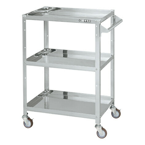 ステンレススペシャルワゴン(移動式)SUS430 SR4-6483TNU 084330 ※法人向け 個人宅配送不可