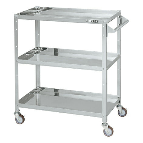 ステンレススペシャルワゴン(移動式)SUS430 SR4-7583TNU 084332 ※法人向け 個人宅配送不可