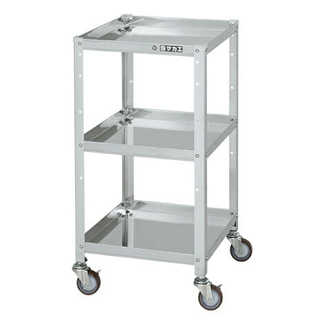 ステンレススペシャルワゴン(移動式)SUS304 SR3-43803NU 084367 ※法人向け 個人宅配送不可