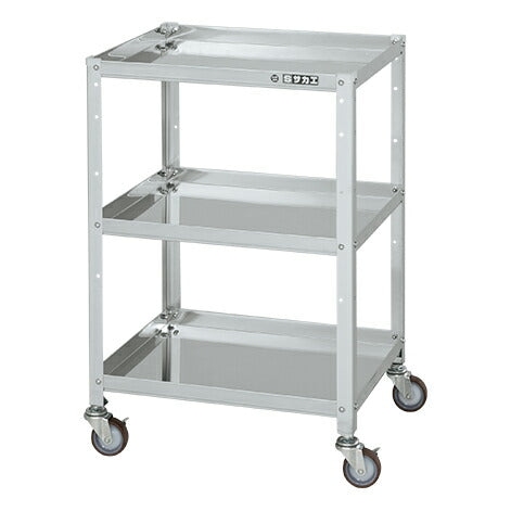 ステンレススペシャルワゴン(移動式)SUS304 SR3-54803NU 084369 ※法人向け 個人宅配送不可