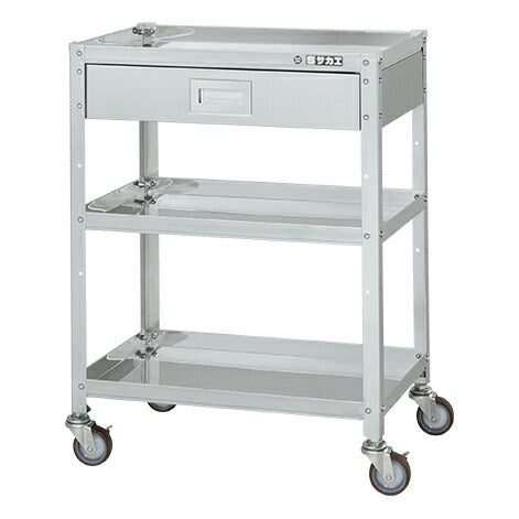 ステンレススペシャルワゴン(移動式)SUS304 SR3-60803ANU 084379 ※法人向け 個人宅配送不可