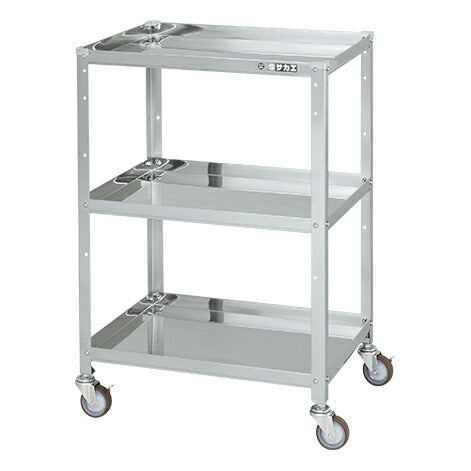 ステンレススペシャルワゴン(移動式)SUS304 SR3-6083NU 084383 ※法人向け 個人宅配送不可