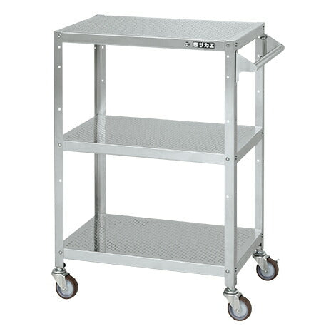 ステンレススペシャルワゴン(移動式)SUS304 SR3-6083TPNU 084395 ※法人向け 個人宅配送不可