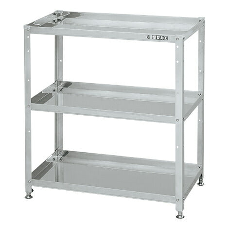 ステンレススペシャルワゴン(固定式)SUS430 SN4-7583 084447 ※法人向け 個人宅配送不可