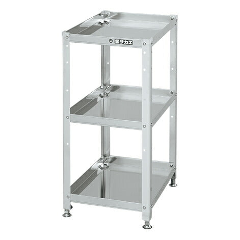 ステンレススペシャルワゴン(固定式)SUS304 SN3-4373 084470 ※法人向け 個人宅配送不可