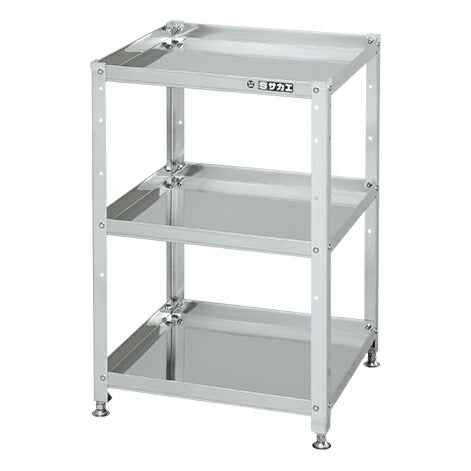 ステンレススペシャルワゴン(固定式)SUS304 SN3-6073 084472 ※法人向け 個人宅配送不可