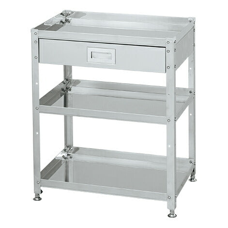 ステンレススペシャルワゴン(固定式)SUS304 SN3-6073A 084473 ※法人向け 個人宅配送不可