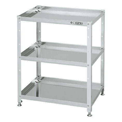 ステンレススペシャルワゴン(固定式)SUS304 SN3-7573 084474 ※法人向け 個人宅配送不可