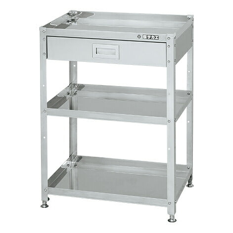 ステンレススペシャルワゴン(固定式)SUS304 SN3-6083A 084478 ※法人向け 個人宅配送不可