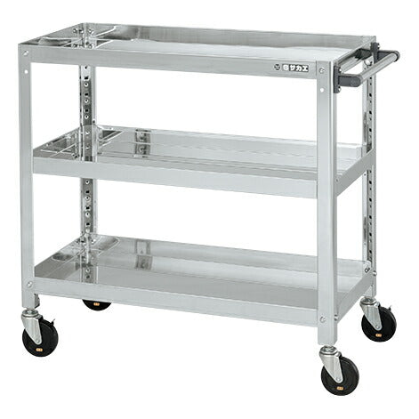 ステンレススーパーワゴン(ねじ込み式)SUS304 SAS3-9083DC 084644 ※法人向け 個人宅配送不可