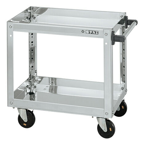 ステンレススーパーワゴン(プレート式)SUS430 SAP4-9062DC 084715 ※法人向け 個人宅配送不可