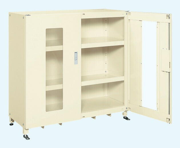 スーパージャンボ保管庫(組立式・透明窓付扉) SKS-125212MAIK 144282 ※法人向け 個人宅配送不可