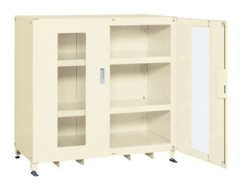 スーパージャンボ保管庫(完成品・透明窓付扉) SKS-126712MAI 144536 ※法人向け 個人宅配送不可