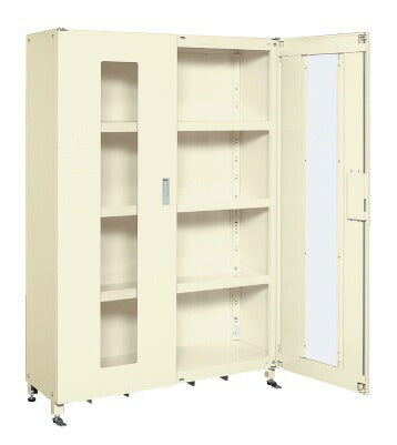 スーパージャンボ保管庫(完成品・透明窓付扉) SKS-124518MAI 144542 ※法人向け 個人宅配送不可