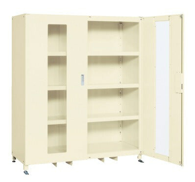 スーパージャンボ保管庫(完成品・透明窓付扉) SKS-126718MAI 144546 ※法人向け 個人宅配送不可