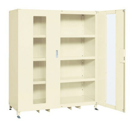 スーパージャンボ保管庫(完成品・透明窓付扉) SKS-156718MAI 144583 ※法人向け 個人宅配送不可