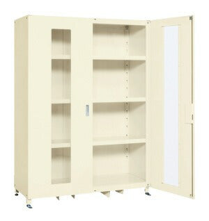 スーパージャンボ保管庫(完成品・透明窓付扉) SKS-156721MAI 144584 ※法人向け 個人宅配送不可