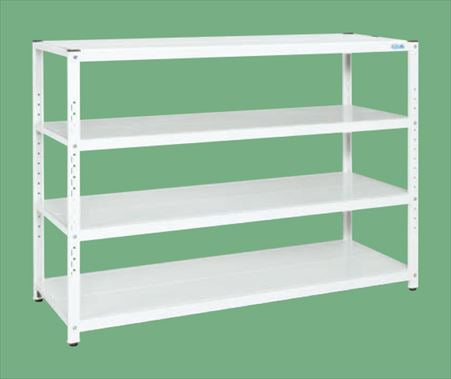 サカエラック(100kg/段・高さ1200mm・4段タイプ) STN3-1512W 171111 ※法人向け 個人宅配送不可