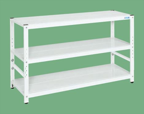 サカエラック高さ調整タイプ(50kg/段・3段タイプ) TSTN1-1590W 171127 ※法人向け 個人宅配送不可