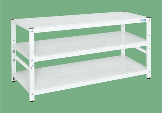 サカエラック高さ調整タイプ(100kg/段・3段タイプ) TSTN2-1870W 171136 ※法人向け 個人宅配送不可