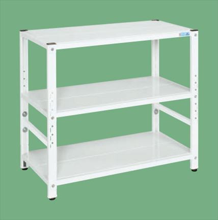 サカエラック高さ調整タイプ(100kg/段・3段タイプ) TSTN2-1090W 171137 ※法人向け 個人宅配送不可