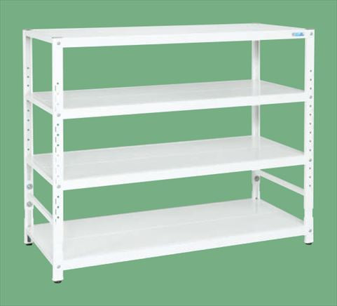 サカエラック高さ調整タイプ(100kg/段・4段タイプ) TSTN2-1812W 171144 ※法人向け 個人宅配送不可