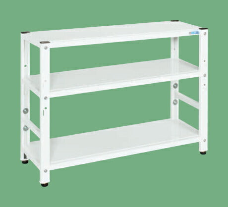 サカエラック高さ調整タイプ(100kg/段・3段タイプ) TSTN3-1070W 171145 ※法人向け 個人宅配送不可