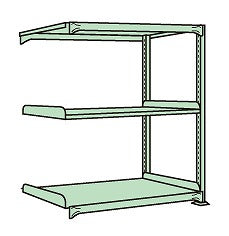 【送料都度見積 】ラークラック(150kg/段・連結・高さ1500mm・3段) RL-9323R 186900 ※法人向け 個人宅配送不可