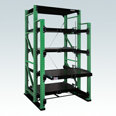 【送料都度見積 】スライドラック フルストロークタイプ(1000kg・単体) FSR10-2404TG 188088 ※法人向け 個人宅配送不可