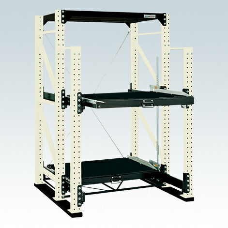 【送料都度見積 】スライドラック フルストロークタイプ(2000kg・単体) SDR-23FTW 188094 ※法人向け 個人宅配送不可