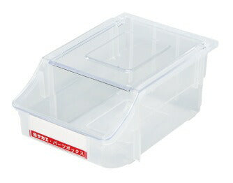 【要送料】 パーツボックス(フタ付・透明) Z-1NFTM 190374 ※法人向け 個人宅配送不可