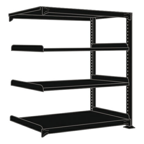 【送料都度見積 】ラークラック(150kg/段・連結・高さ1800mm・4段) RLK-1724R 197937 ※法人向け 個人宅配送不可