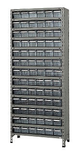 【送料都度見積 】物品棚LEK型樹脂ボックス LEK2124-78T 204300 ※法人向け 個人宅配送不可